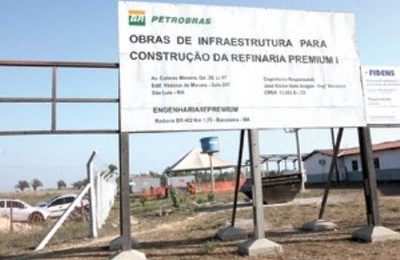 Governador do Maranhão pede a Dilma retomada de construção de Refinaria Premium I
