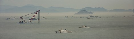 Mais de 120 mortos e 180 desaparecidos no naufrágio do ‘ferry’ na Coreia do Sul