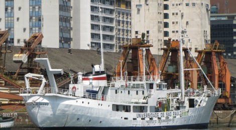 Parado há mais de cinco anos, navio da USP deve ser doado ao Uruguai