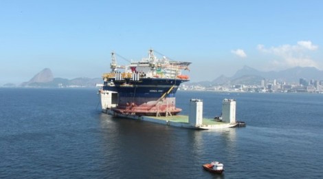 Plataforma de manutenção Arendal Spirit chega ao Brasil