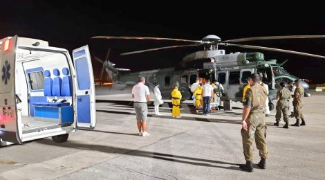 Salvamar Nordeste coordena resgate de tripulante de Navio Mercante em Pernambuco
