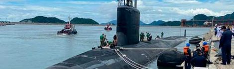 USS “Vermont” participa de exercícios com o Submarino “Tupi”
