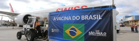 Ministério distribui mais 2,6 milhões de doses da CoronaVac pelo Brasil
