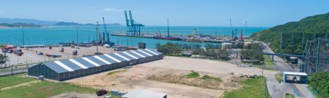 Porto de Imbituba amplia estrutura com novo armazém de granéis sólidos