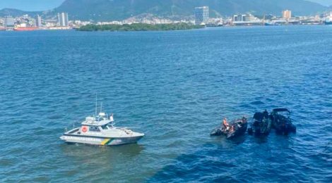 Marinha apoia Polícia Federal em operação no Porto do Rio de Janeiro