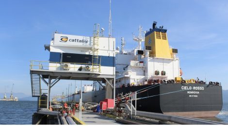 Cattalini Terminais recebe o maior navio da sua história