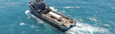 Navio da Marinha com 90 mil m³ de oxigênio chega a Belém para auxiliar pacientes com Covid-19