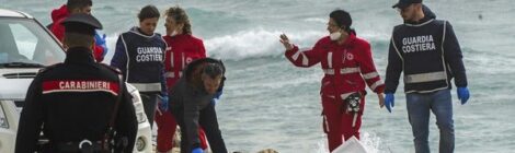 Sobe para 62 o número de mortos em naufrágio com imigrantes perto da costa da Itália