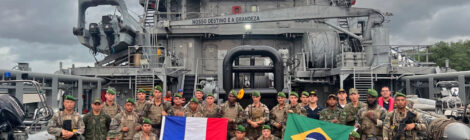 Brasil, França, Guiana e Suriname realizam operação militar combinada