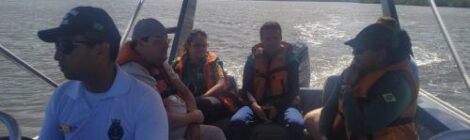 Capitania dos Portos de Sergipe participa de operação interagências para fiscalização no rio Vaza Barris