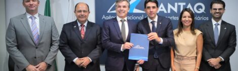 ANTAQ RECEBE PRIMEIRA VISITA DO NOVO MINISTRO DE PORTOS E AEROPORTOS