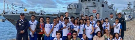 Jovens Descobrem o Mar: Visita ao Navio-Patrulha “Graúna” Inspira e Educa Futuras Gerações