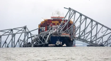 Navio que bateu em ponte em Baltimore passou por inspeções em 2023