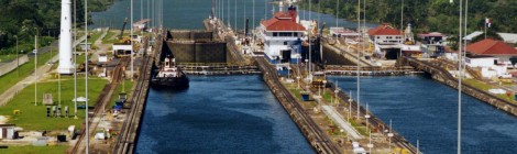Canal do Panamá começa a instalar comportas para duplicar capacidade