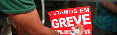 Greve: Bancários fazem assembleia para decidir sobre paralisação