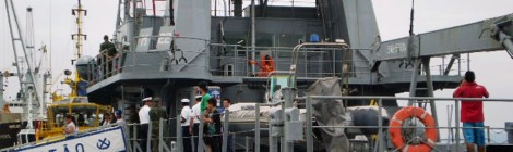 Navio da Marinha estará aberto à visitação em Paranaguá