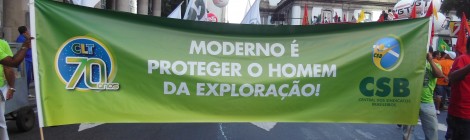 Centrais sindicais protestarão contra mudanças em benefícios sociais