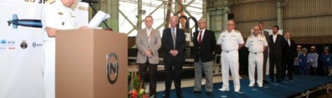 Evento marca início da produção do terceiro submarino do PROSUB