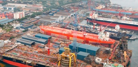 Estaleiro Keppel de Cingapura: 100 trabalhadores tiveram contato direto com os casos Covid-19