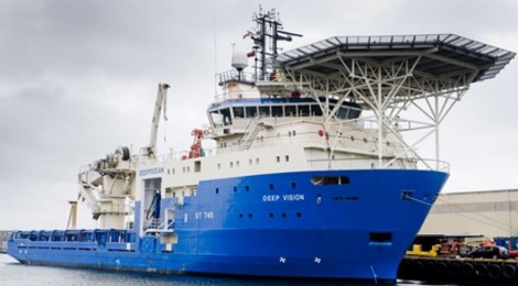 Navio da DeepOcean tem extensão do contrato de operações