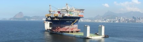 Plataforma de manutenção Arendal Spirit chega ao Brasil