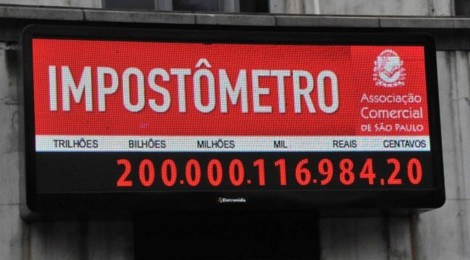 Impostos pagos por brasileiros chegam a R$ 200 bilhões este ano