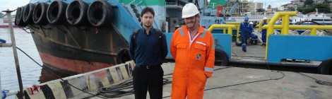 SINCOMAM visita embarcações da TRANSHIP