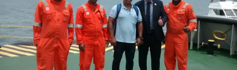 SINCOMAM visita embarcações da SAAM SMIT na Bahia