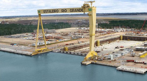 Estaleiros renegociam R$ 8 bi com bancos e fornecedores