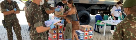 Militares das Forças Armadas atuam de forma solidária em todo o Brasil