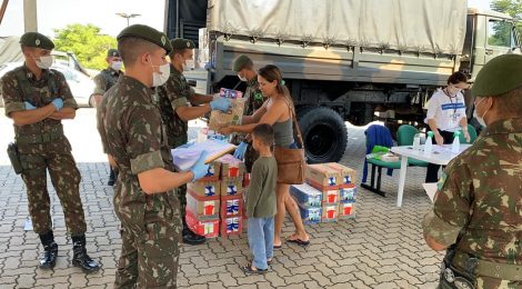 Militares das Forças Armadas atuam de forma solidária em todo o Brasil