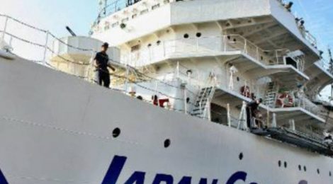 Navio com mais de 40 pessoas e quase 6 mil vacas afunda perto do Japão