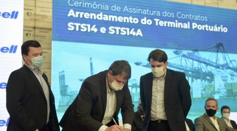 Governo Federal assina contratos de terminais leiloados no Porto de Santos