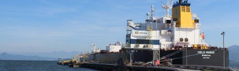 Porto de Paranaguá recebe maior navio tanque de sua história