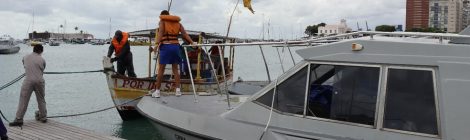 Após problemas técnicos em embarcação, pescadores passam três dias no mar entre Salvador e Ilha de Itaparica