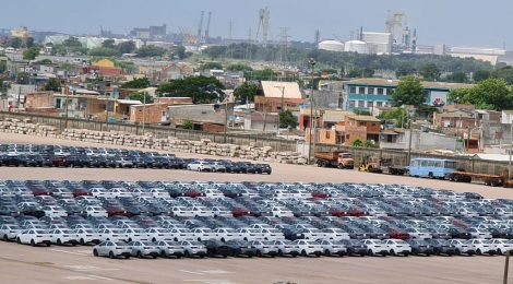 Exportação de veículos registra crescimento em 2021, no Porto do Rio Grande
