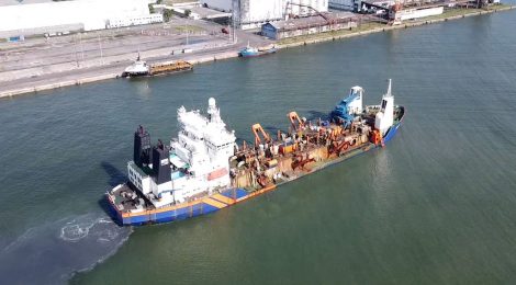 Porto do Recife inicia obra de dragagem