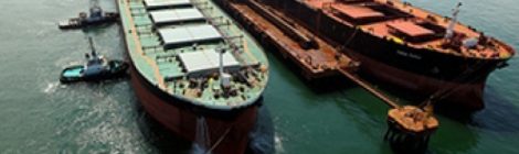 Vale é multada em R$ 5 milhões por contaminação de minério em área de preservação em Mangaratiba Terminal de exportação da empresa está co