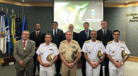 Diretoria de Portos e Costas recebe Prefecto Nacional Naval Argentino