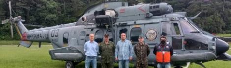 Marinha permanece com ações de apoio em Petrópolis