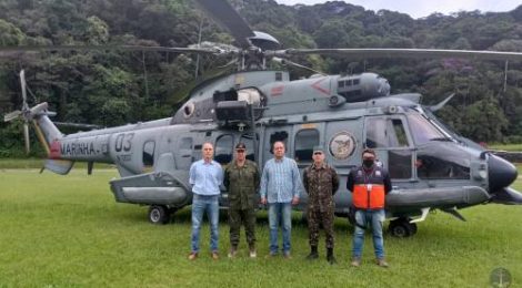 Marinha permanece com ações de apoio em Petrópolis