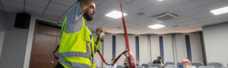 PORTOS DO PARANÁ TREINA TRABALHADORES PARA REDUZIR OS RISCOS DA ATIVIDADE