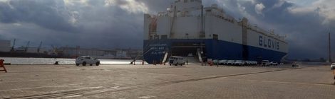 Terminal de Veículos do Porto de Santos bate recorde de embarques em uma única escala