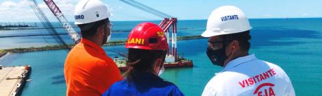 Capitania dos Portos do Espírito Santo visita Estaleiro Jurong Aracruz