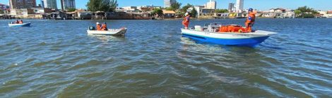 Agência da Capitania dos Portos em Tramandaí realiza adestramento em conjunto com a Transpetro