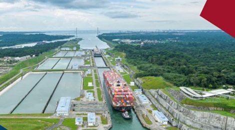 Fila de navios do Canal do Panamá reflete gargalo global