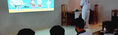 Marinha retoma atividades com alunos, em Parnaíba (PI), após dois anos
