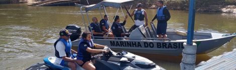 Marinha capacita servidores públicos para pilotarem embarcações em navegação interior