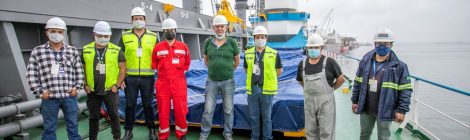 PORTO DE PARANAGUÁ RECEBE NAVIO COM TECNOLOGIA SUSTENTÁVEL INOVADORA