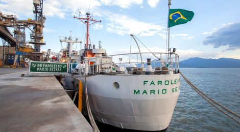 PORTO DE PARANAGUÁ RECEBE EMBARCAÇÃO DA MARINHA PARA ATIVIDADE DE FORMAÇÃO DO EXÉRCITO BRASILEIRO